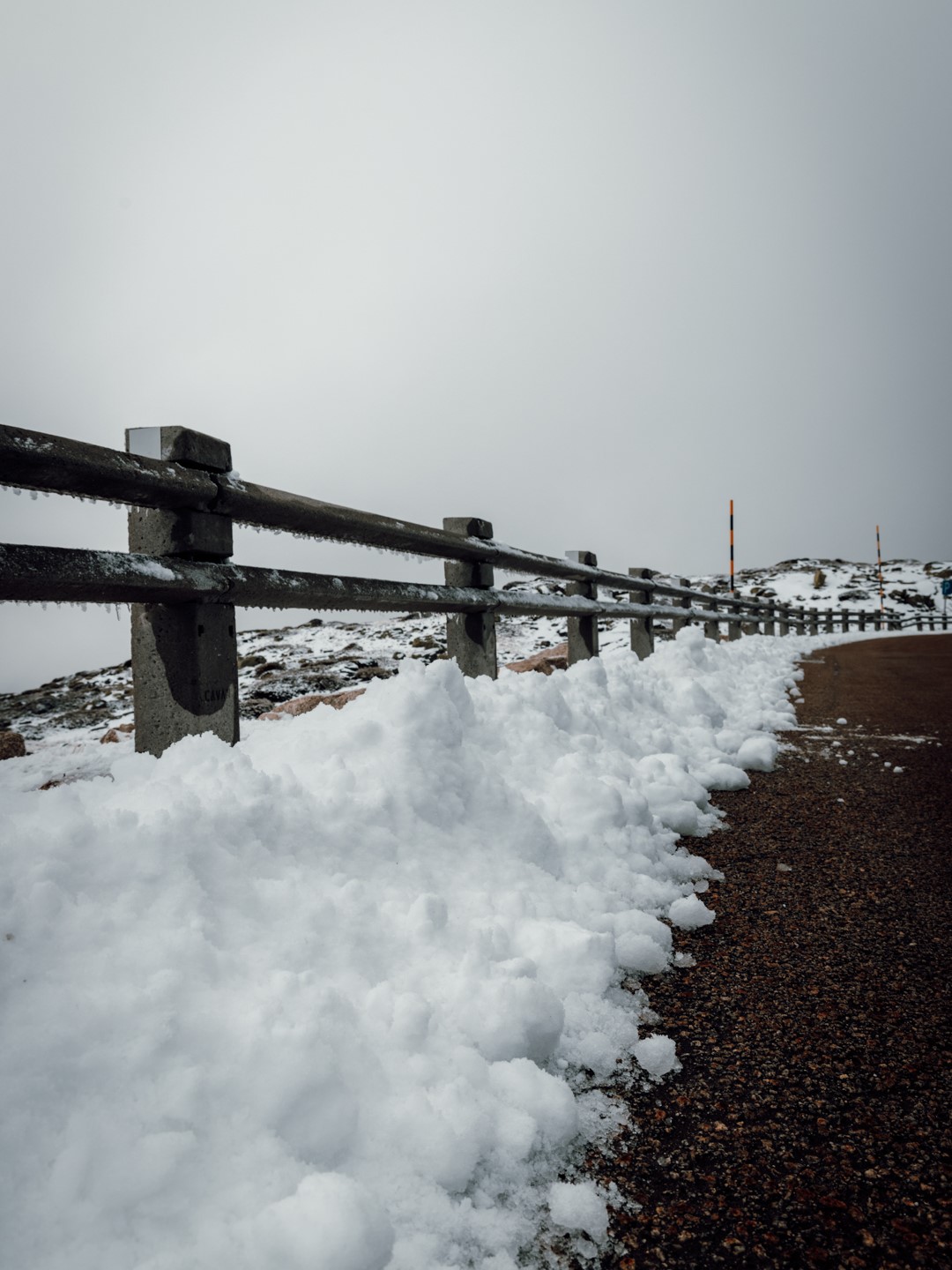 Serra da estrela with snow