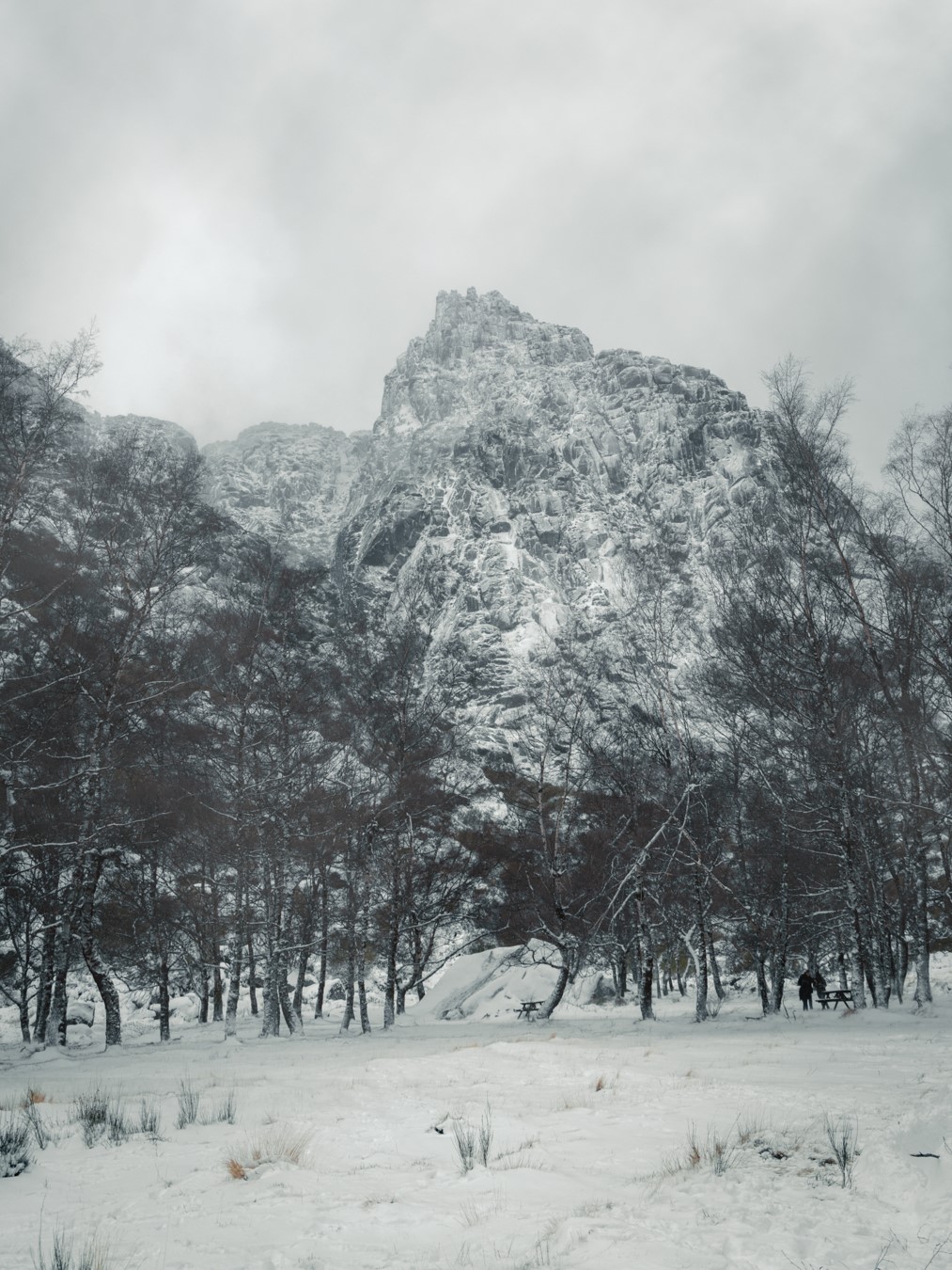 Serra da estrela with snow