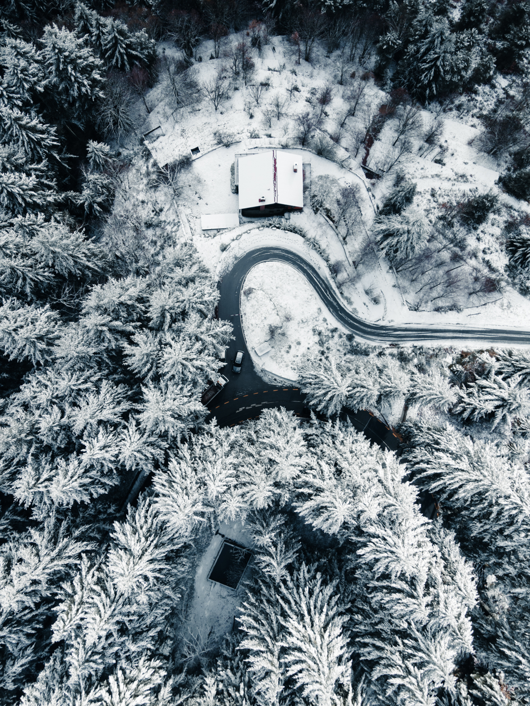 Serra da estrela with snow