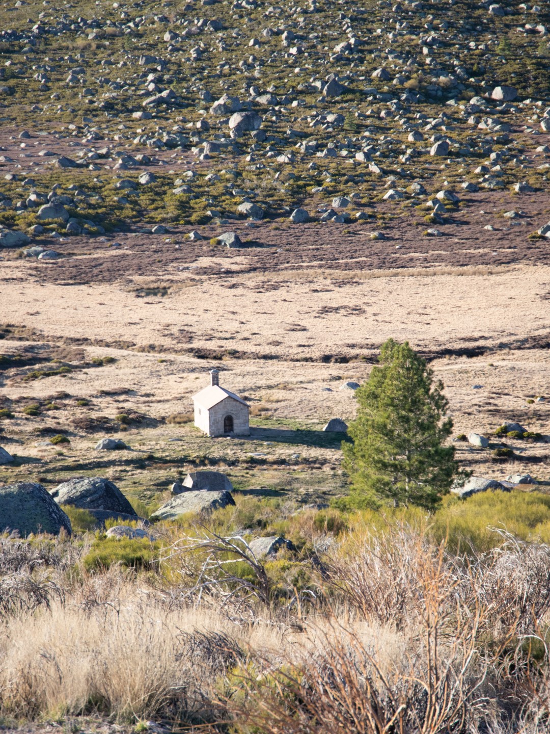capela na serra da estrela